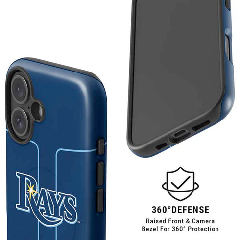 MLB Tampa Bay Rays Alternate/Away Jersey iPhone 16 Plus Magsafe Impact Case
